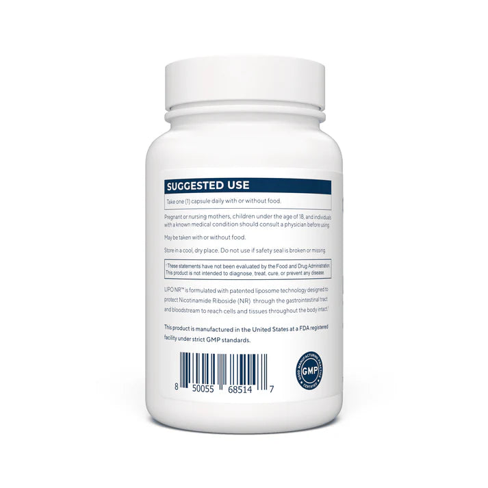 Renue LIPO NR – Elevate NAD⁺. Energize Cells. Extend Vitality.